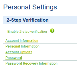 ecoPayz Two-Step Authentication