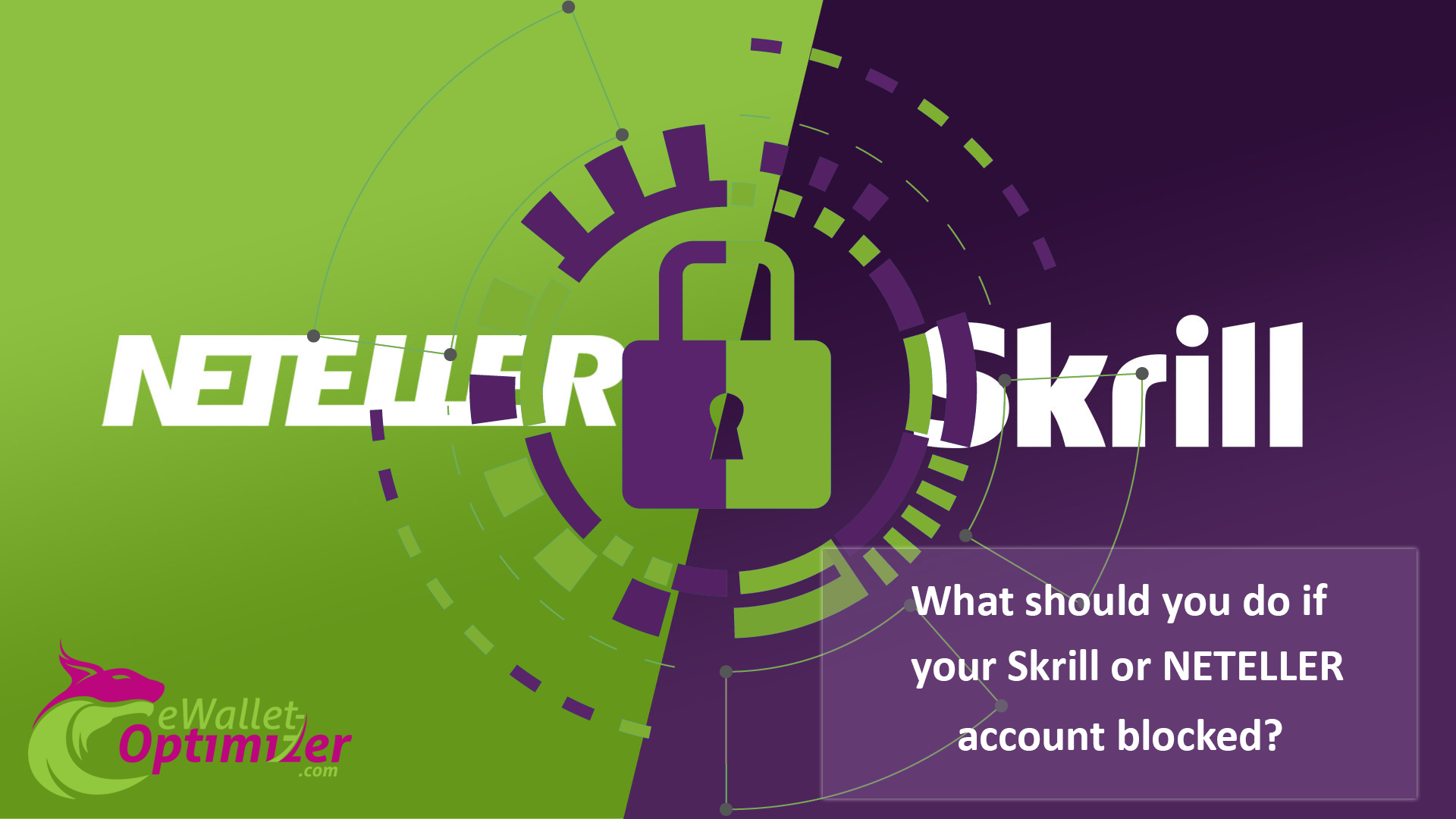 Skrill and NETELLER blocked account