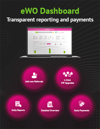 Our dashboard is the est solution to check your referrals