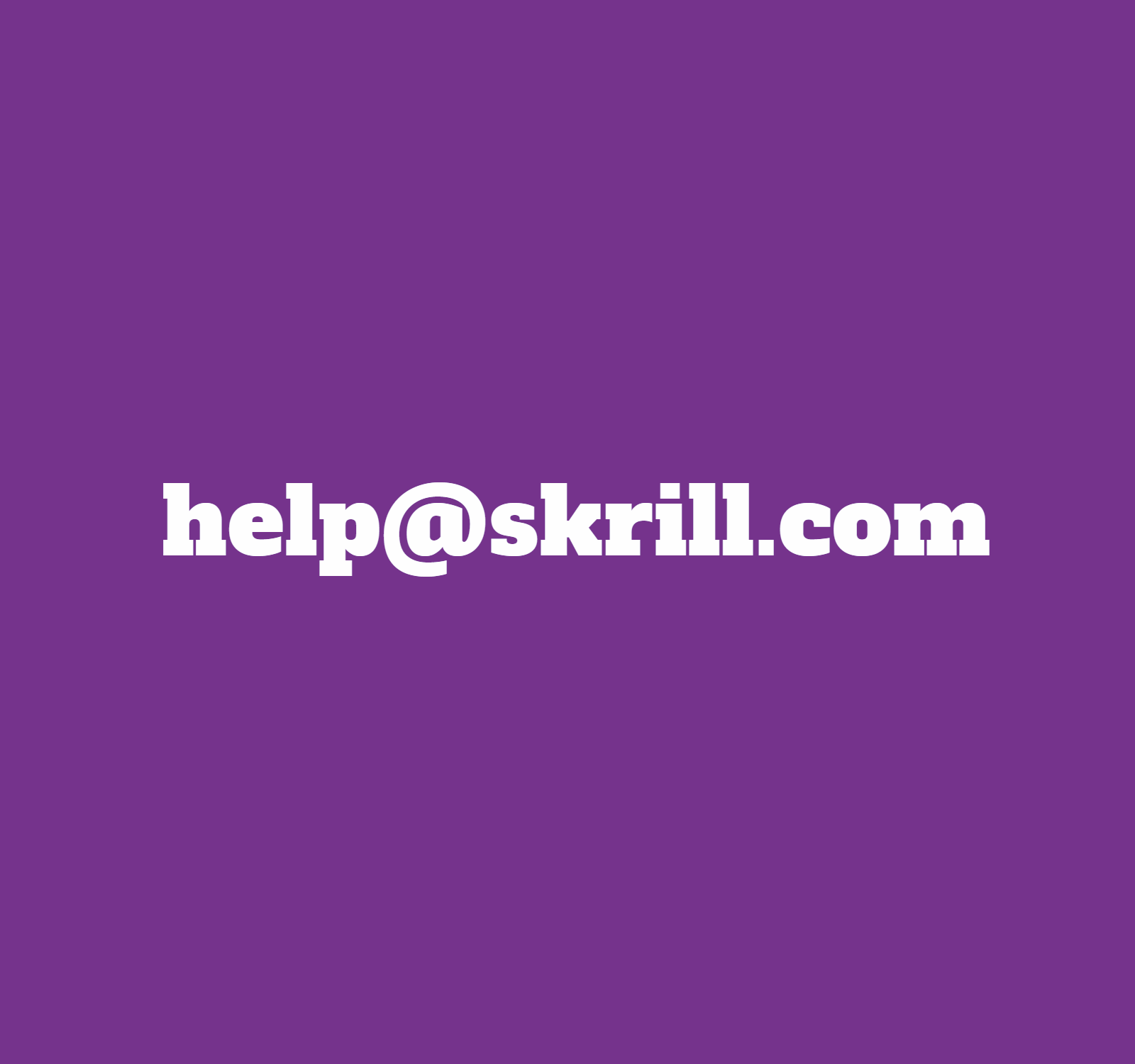 skrill support