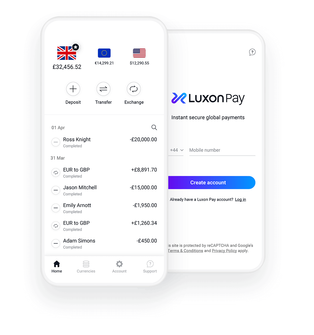 Luxon Pay with eWO