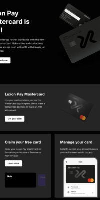 Luxon Pay Review Mastercard