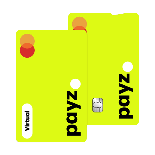 Payz Mastercard and Virtual Mastercard
