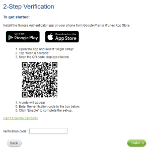 ecoPayz Two-Step Authentication