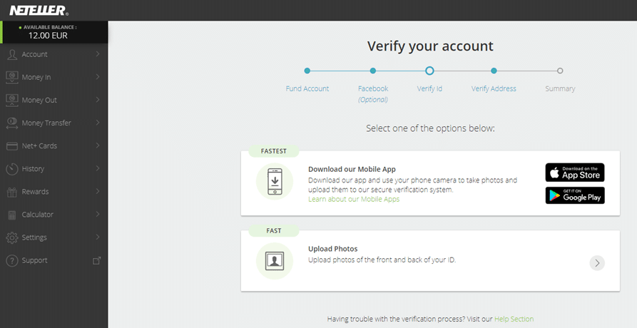 NETELLER Verification Changes eWallet-Optimizer