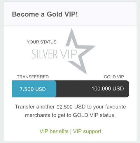 eWallet 2nd Currency - NETELLER Silver VIP