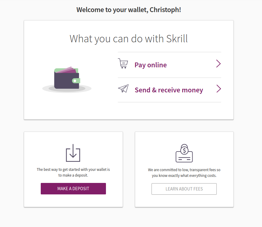 Skrill Verifizierung • eWallet-Optimizer